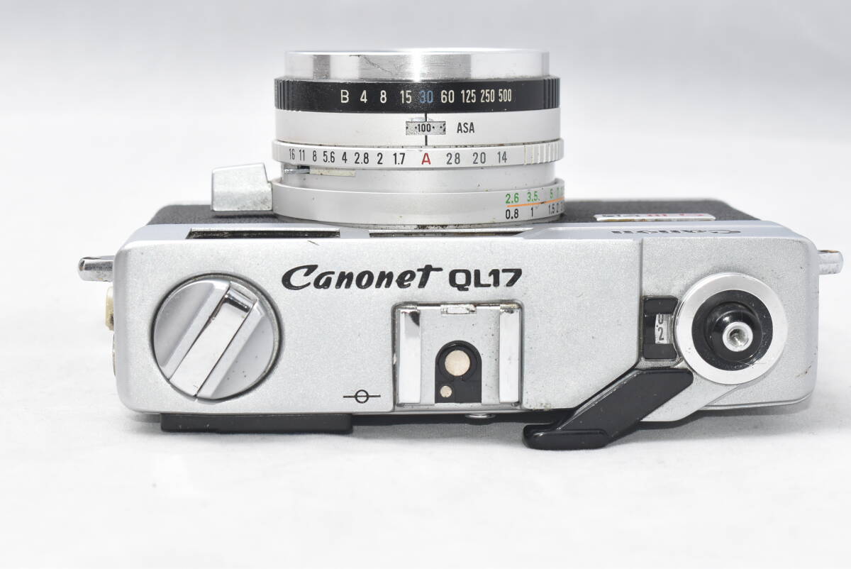 Canon Canonet QL17 G-lll キヤノネット キヤノン 現状品_画像5