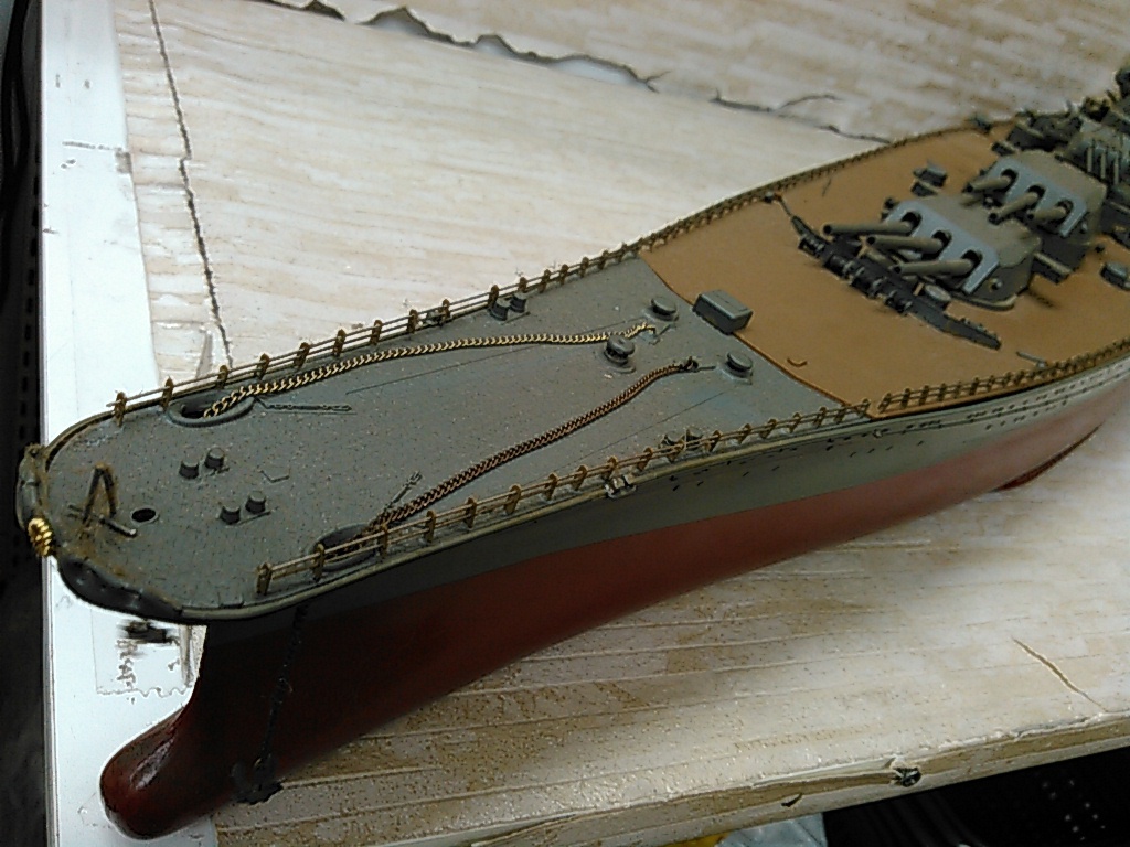 He700-102■【送料未定】ジャンク 戦艦 模型 詳細不明の画像2