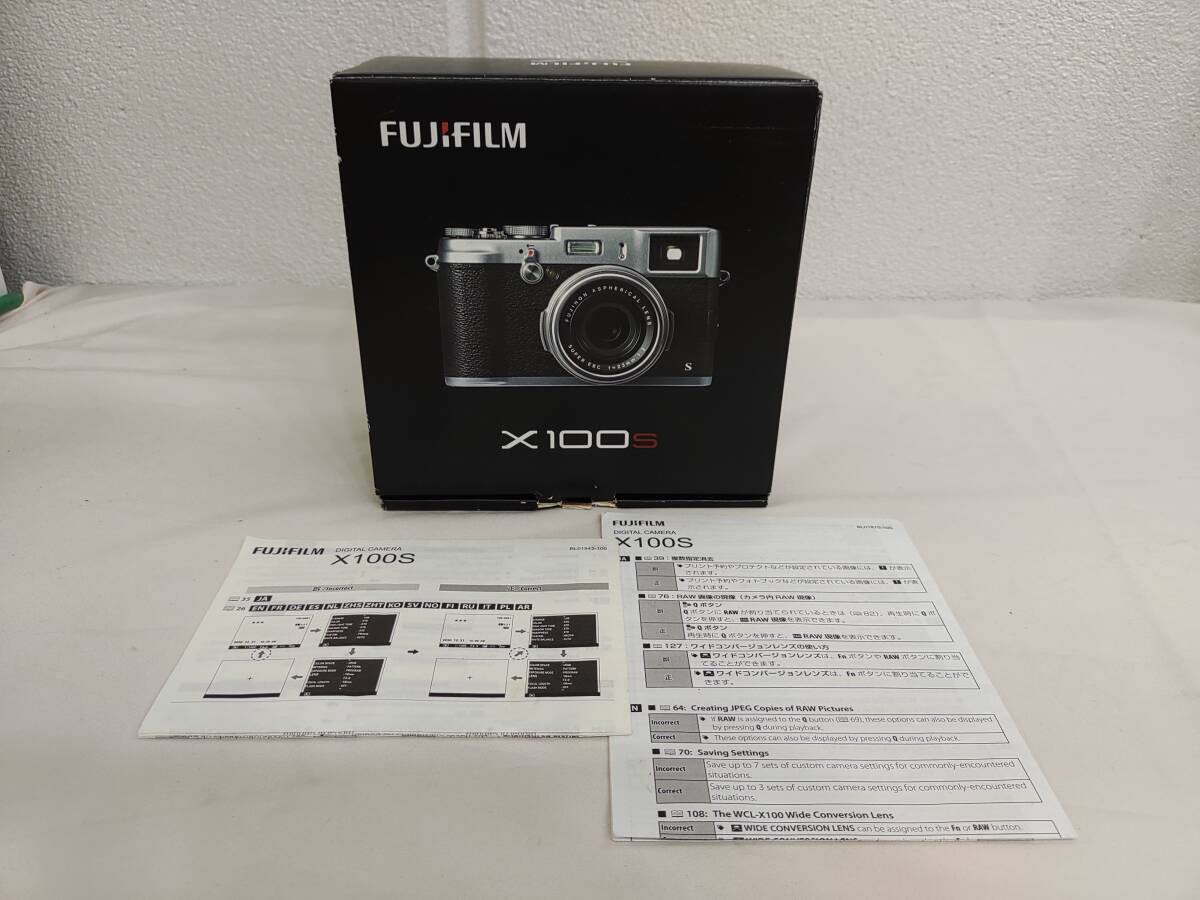 電2798-312♪【60】 FUJIFILM X100S デジタルカメラ 現状品 通電確認のみの画像9