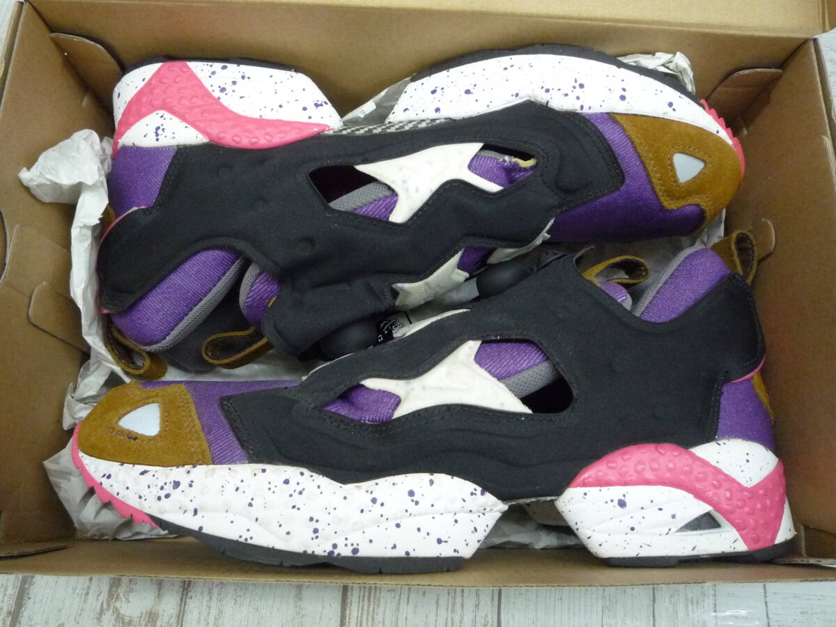 Ua8998-192♪【80】ジャンク品 Reebok × X-LARGE PUMP FURY US10 28㎝ J91009の画像1