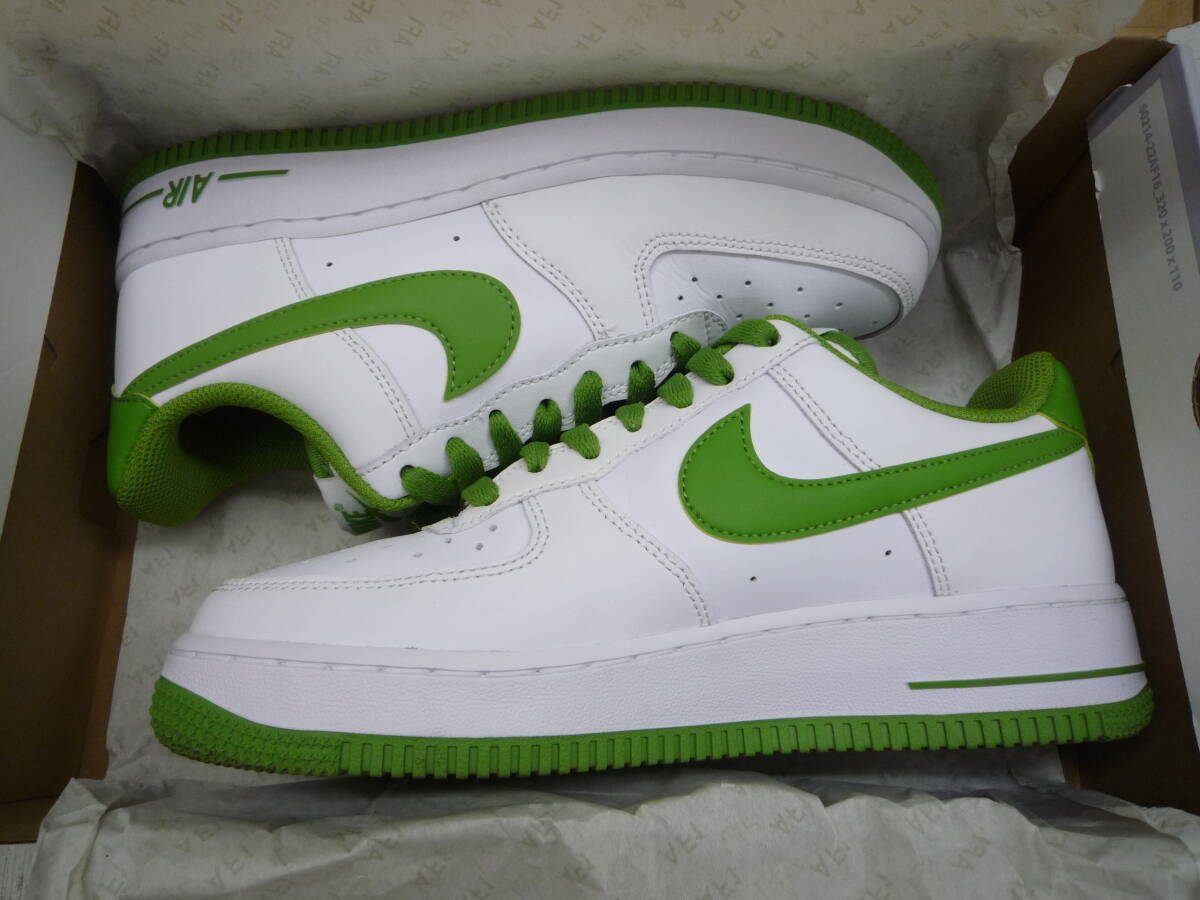 Ua9029-187♪【80】NIKE AIR FORCE1 LOW '07 WHITE GREEN 24㎝ DH7561-105の画像1