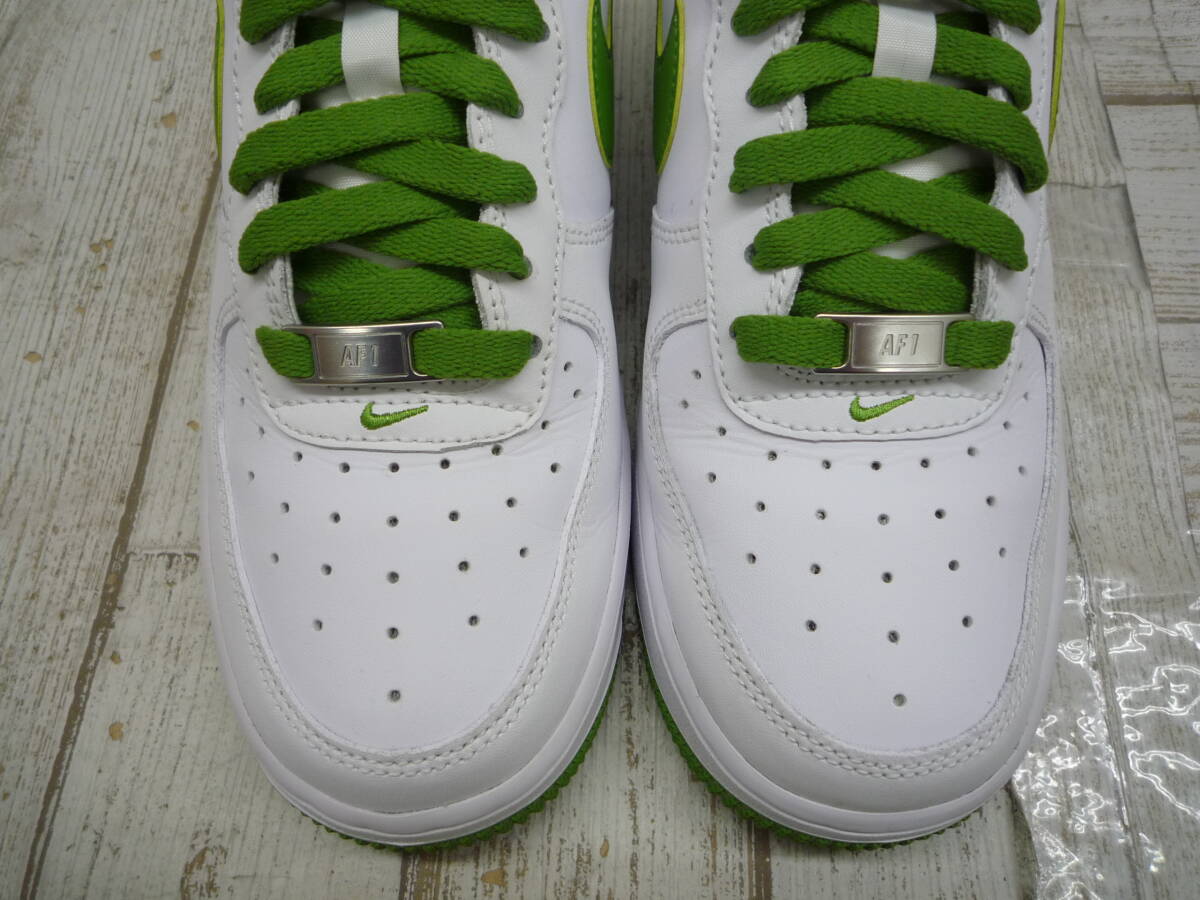 Ua9029-187♪【80】NIKE AIR FORCE1 LOW '07 WHITE GREEN 24㎝ DH7561-105の画像3