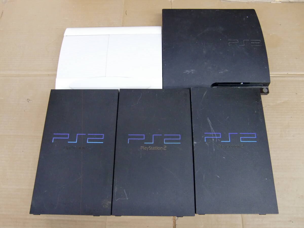 A4515-091♪【送料未定・2個口】ジャンク品 PS3 PS2 XBOX360 Wii 3DS PSP本体、コントローラー、周辺機器 他 まとめ売りの画像1