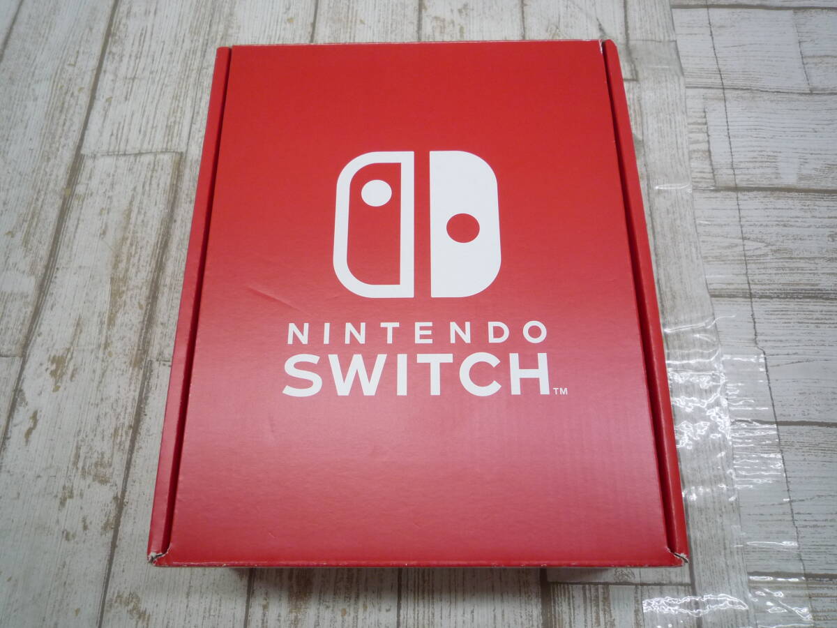 Ua9055-092♪【60】Nintendo Switch 有機ELモデル ネオンブルーネオンレッド 任天堂ストア限定モデル_画像1