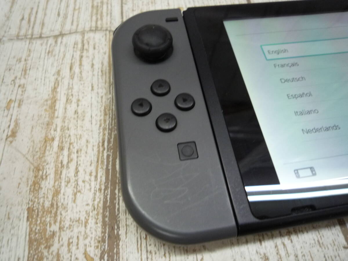 Ua9060-092♪【80】ジャンク品 Nintendo Switch 新型グレー