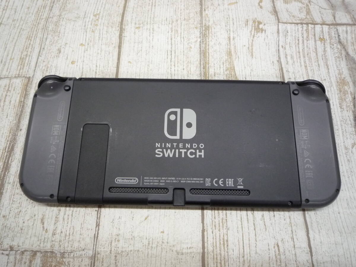 Ua9060-092♪【80】ジャンク品 Nintendo Switch 新型グレー