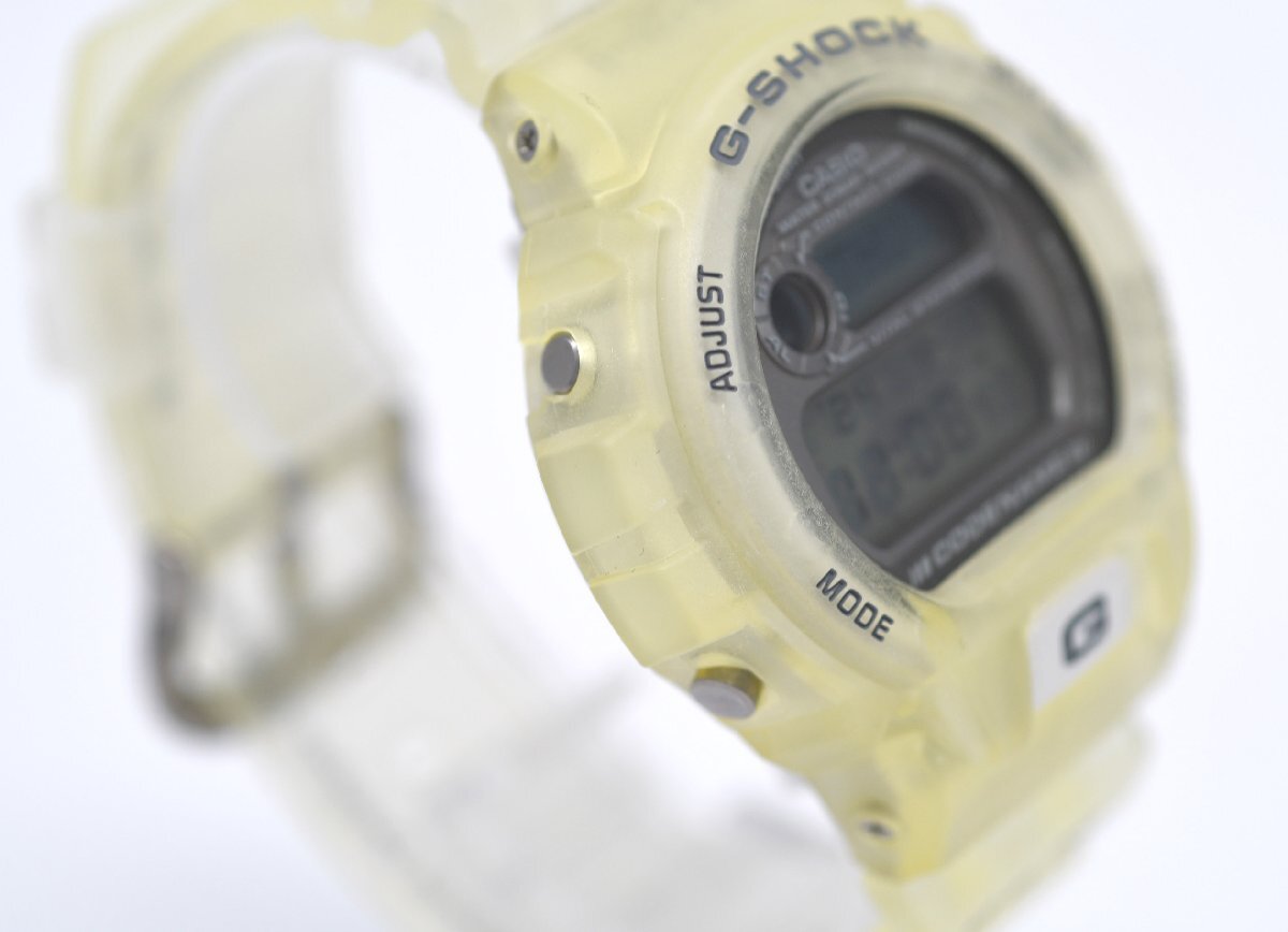 [未使用品(美品)] 稼働品【CASIO】カシオ G-SHOCK DW-6910K-8BT 第6回イルカ クジラ 稼働品 バックライト点灯OK (未使用品）_画像5