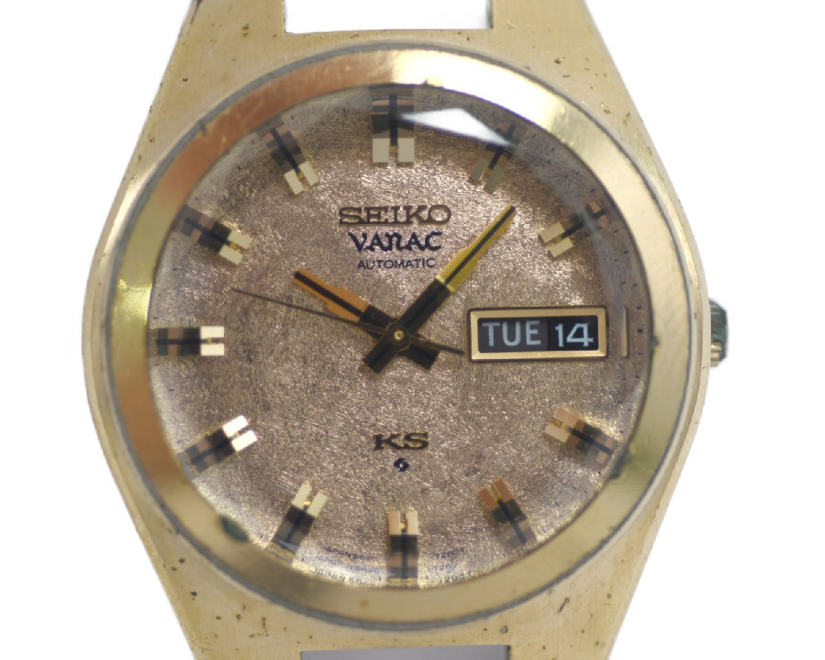 [レア] 稼働品【SEIKO】KING SEIKO キングセイコー VANAC 5626-7250 バナック メンズ カットガラス 自動巻 中古品_画像1