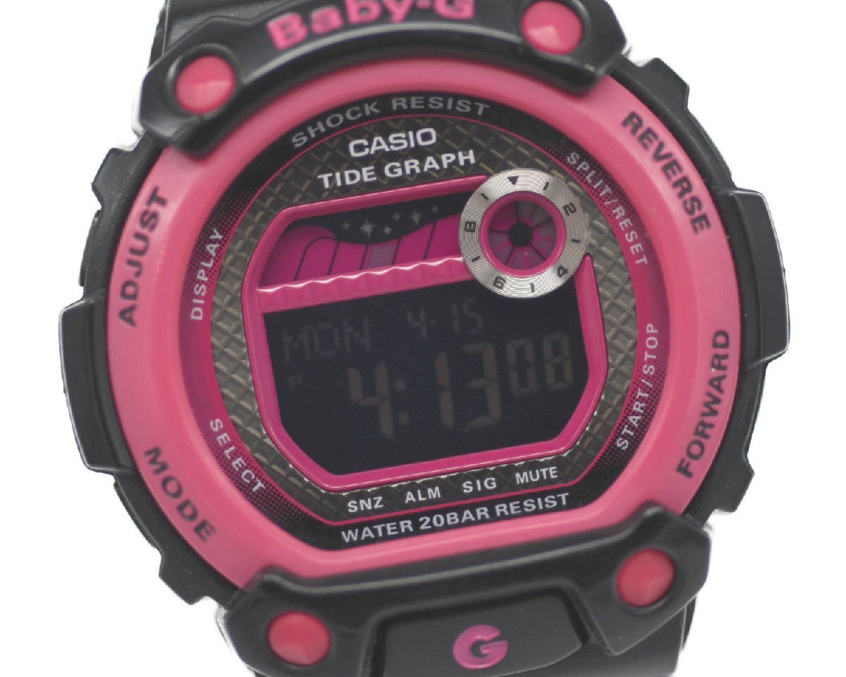 [中古品] 稼働品【CASIO】カシオ Baby-G BLX-100-1JF 動作OK 中古品_画像3