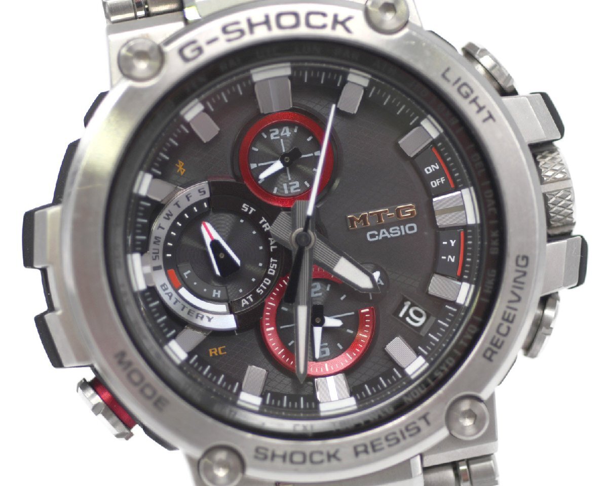 [中古品] 稼働品【CASIO】カシオ G-SHOCK MT-G MTG-B1000D-1AJF TRIPLE G RESIST マルチバンド6 電波 タフソーラー Bluetooth 定11万の画像2