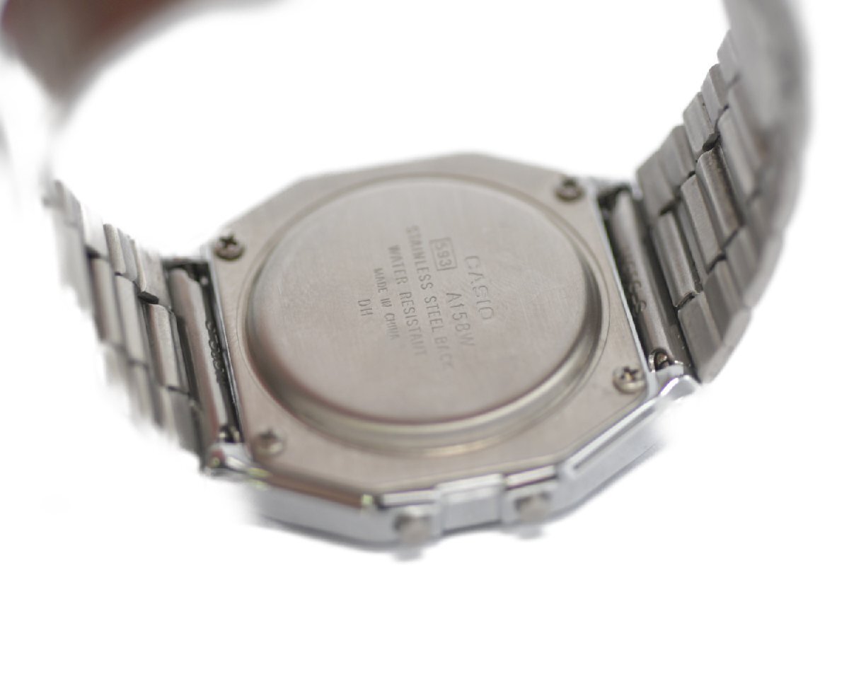 [中古品] 稼働品【CASIO】カシオ A158W ALARM CHRONO メンズ クォーツ チープカシオ 腕時計 中古品の画像10