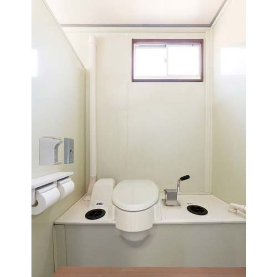  is manetsu outdoors toilet NEX Douce next iredu-sTU-CTDF4 ivory / wood grain 