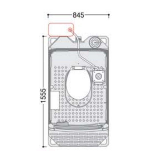  is manetsu outdoors toilet TU-iXiks toilet TU-iXFUW pump type simple flushing 