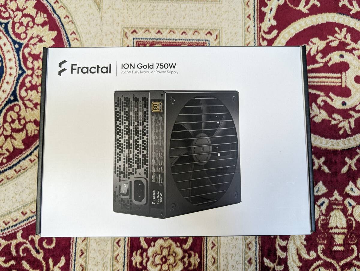 (即発送) Fractal Design ATX電源 750W 80PLUS GOLD認証 ION Goldシリーズ FD-P-IA2G-750の画像1