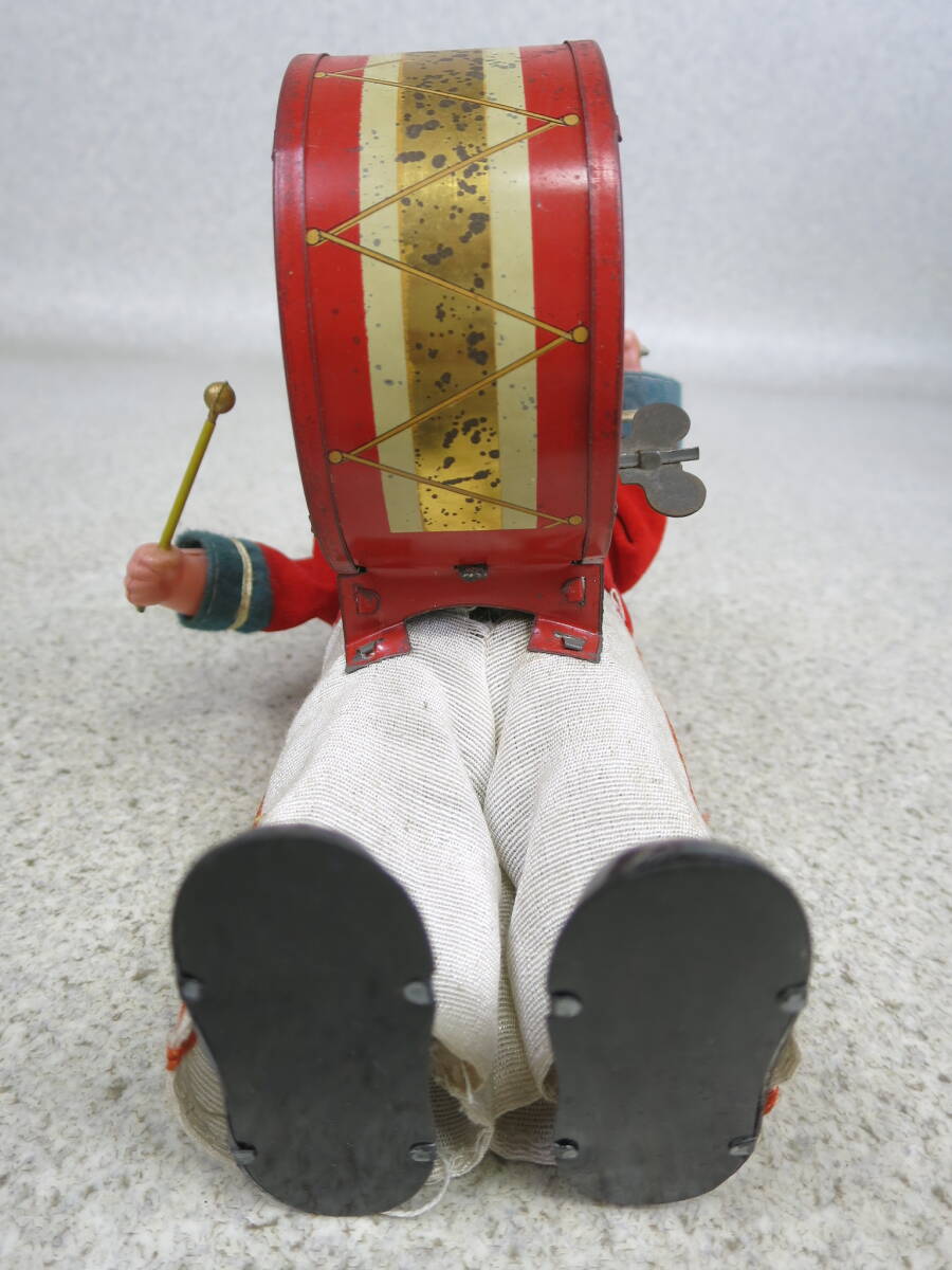 【●】戦前！国産品:『軍楽隊』・ゼンマイ仕掛け:ブリキ＆セルロイド玩具//Antique！Japan:『Military band』・Clockwork Cell & tin toysの画像9
