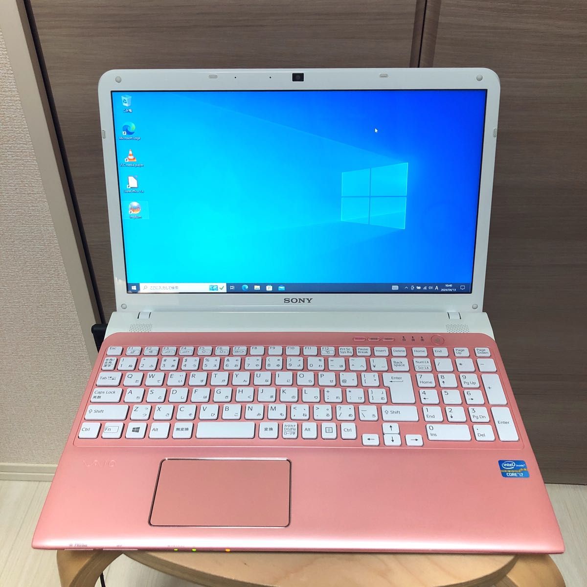 SONY VAIO SVE15127CJP A4ノートパソコン Corei7 HDD1TB BDドライブ Windows10動作品