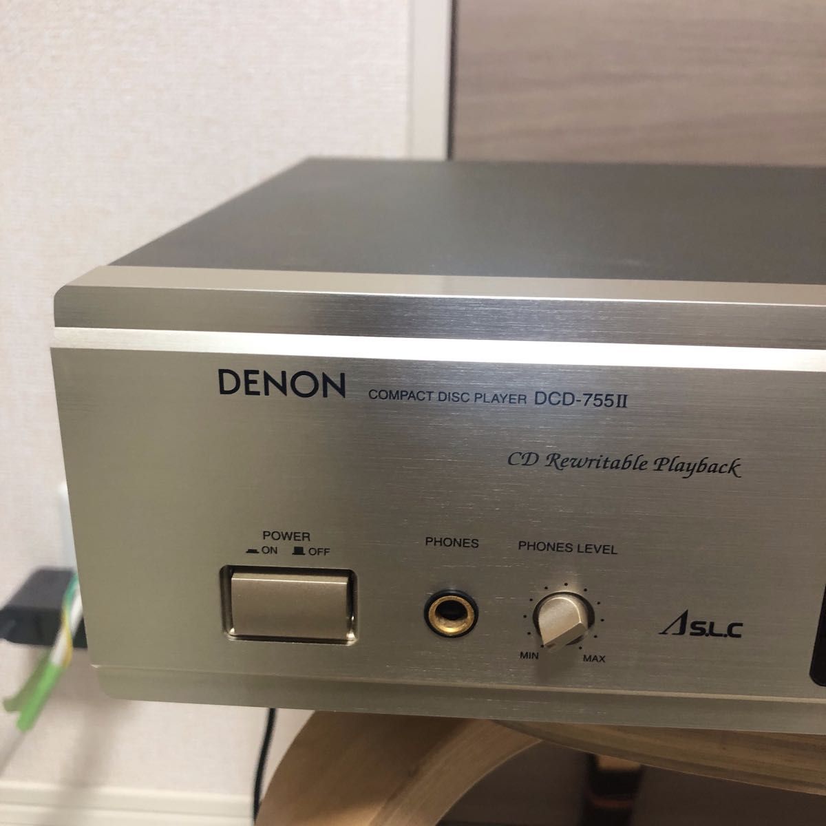 DENON DCD-755II CDプレイヤー CD再生専用 動作品 現状渡し品