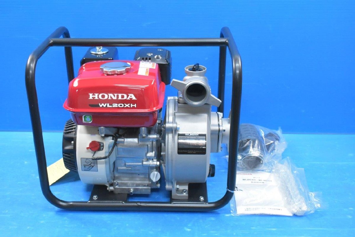 未使用品 ホンダ エンジンポンプ WL20XH 4サイクル ガソリン HONDAの画像2