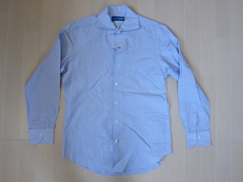 Maker's Shirt 鎌倉 ワイシャツ ドレス 2枚セット 39 15 1/2の画像3