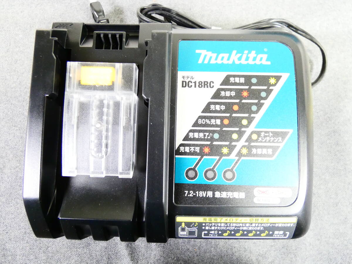 maita マキタ 18V 充電式レシプロソー JR184D 14.4V 3.0Ah 充電器/バッテリー1個/説明書/ケース付き 電動工具@100(3)_画像2