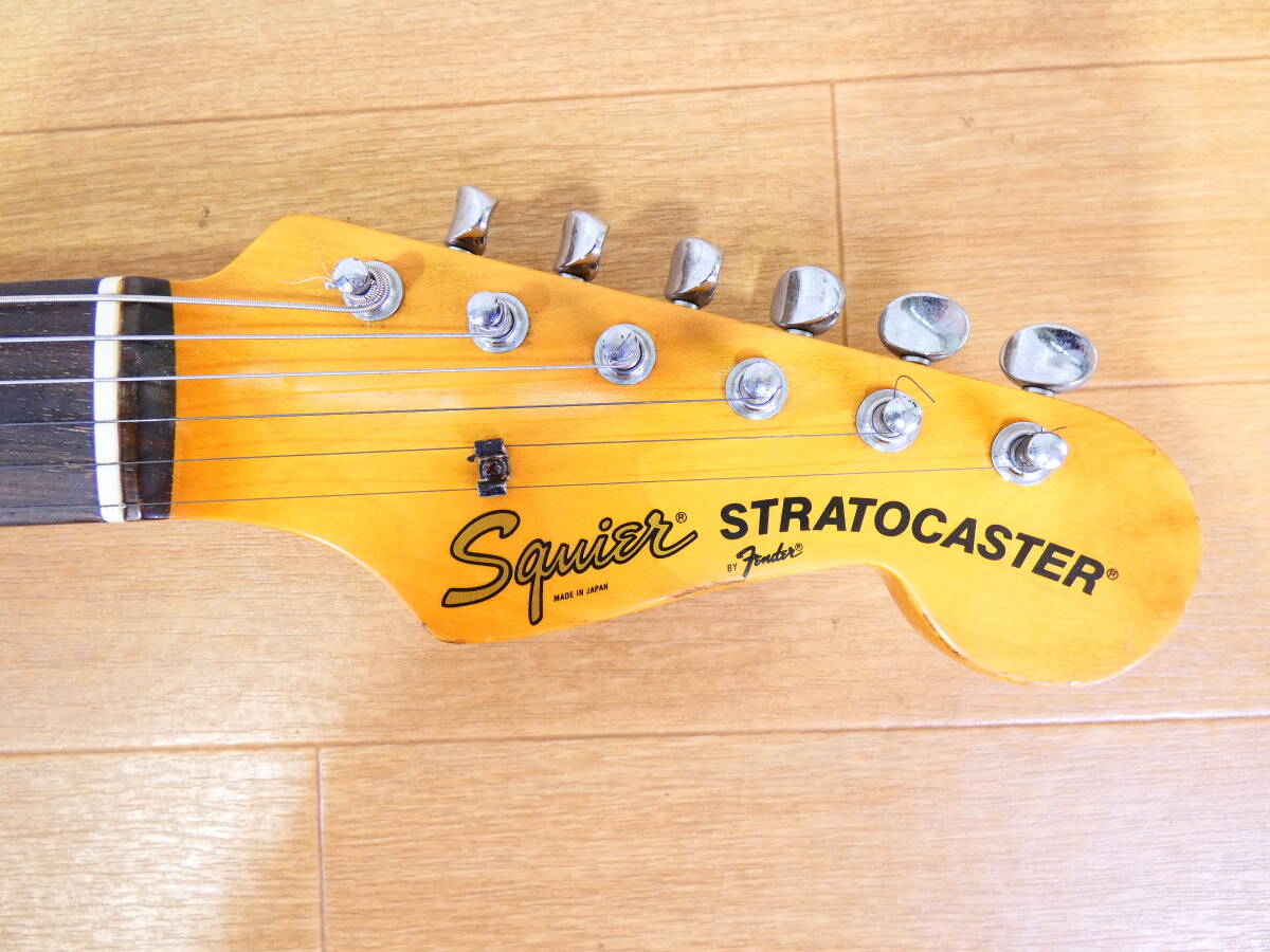 【ジャンク！Squier by Fender エレキギター Stratocaster★スクワイヤー/フェンダー/ストラト/ケース無＠160（4）】の画像5