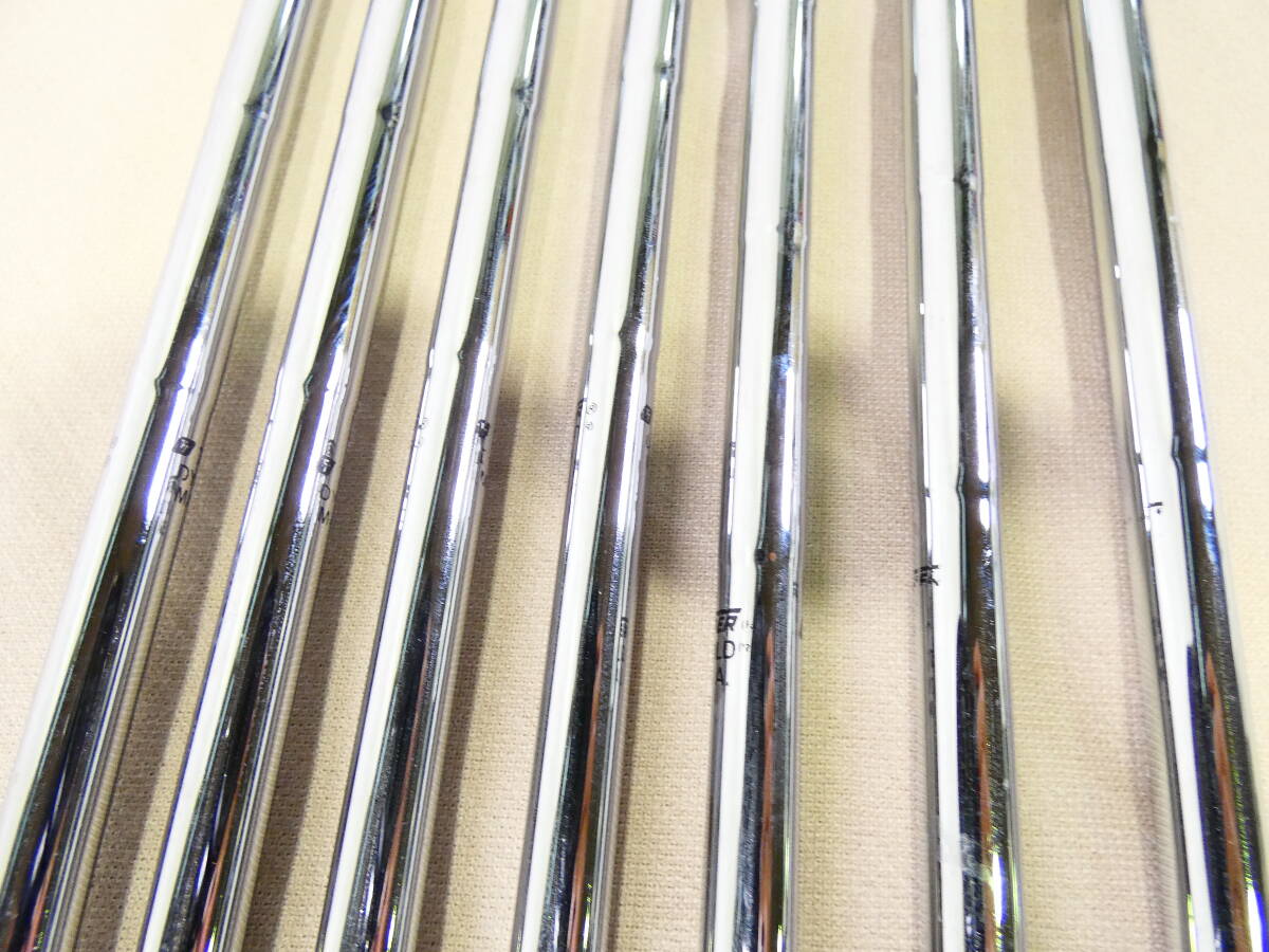 ■SRIXON スリクソン アイアン/ウェッジ 7本セット ZR-30 FORGED スチールシャフト S200 ＃4～9.P 現状品＠140の画像7