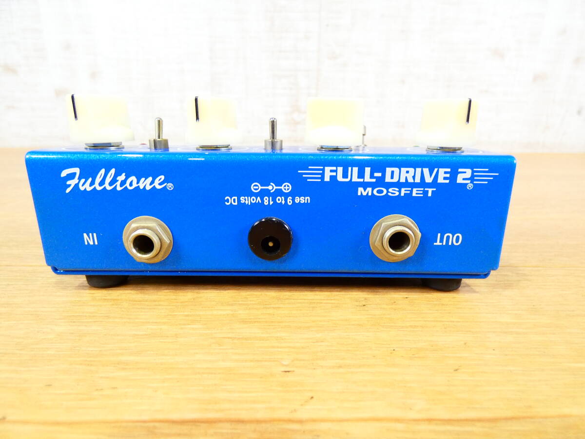 【USED!Fulltone コンパクトエフェクター FULL-DRIVE2★フルトーン/フルドライブ/オーバードライブ/歪み系 ※現状品＠60（4）】の画像5
