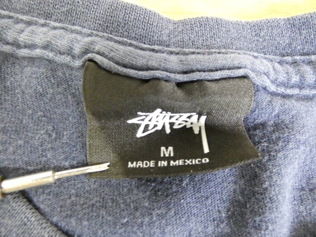 ☆ メキシコ製 STUSSY Sounds ロゴTシャツ グラフィック コットン M ステューシー ＠送料520円の画像5