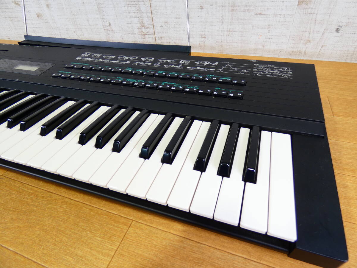 【ジャンク!YAMAHA シンセサイザー DX7s★ヤマハ/キーボード/カートリッジ付き＠160（4）】の画像7