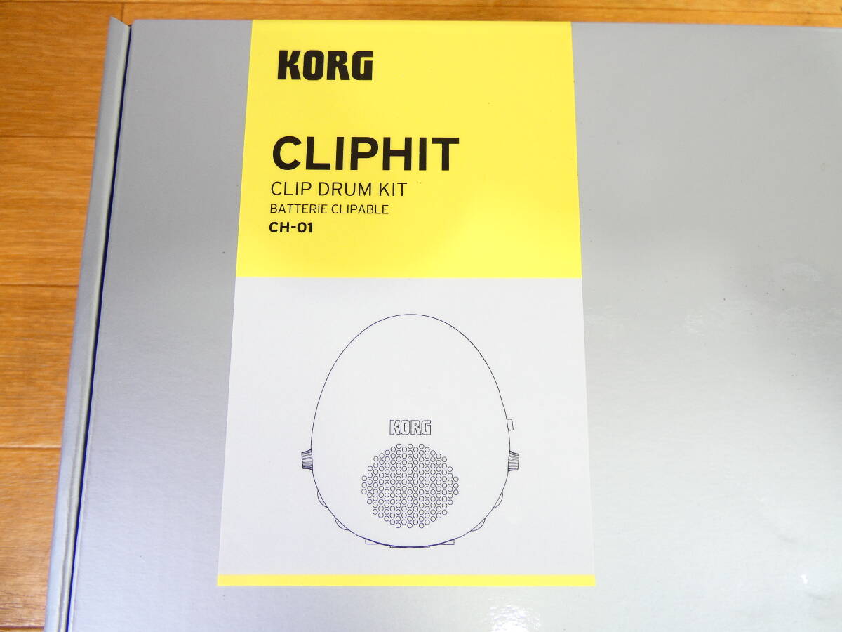 S) KORG コルグ CLIPHIT CLIP DRUM KIT 電子ドラム練習キット CH-01 音響機器 機材 @80 (4)の画像4