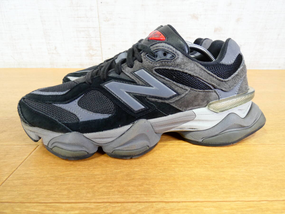 ★S)☆ New Balance 9060 D 26.0㎝ ブラック キャッスルロック グレー ニューバランス スニーカー ＠80_画像1