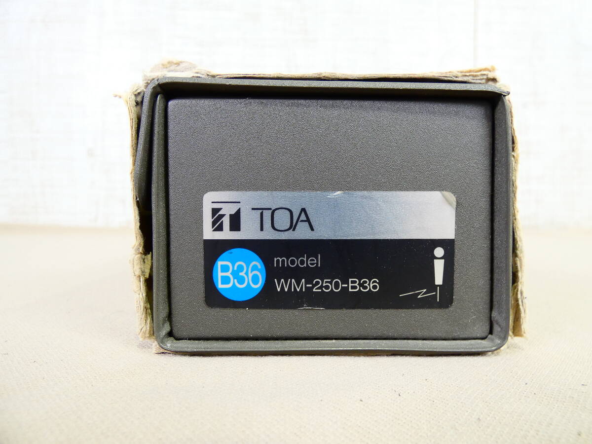 S) TOA WM-250 B36 ワイヤレスマイク ③ ※現状渡し＠60(4)