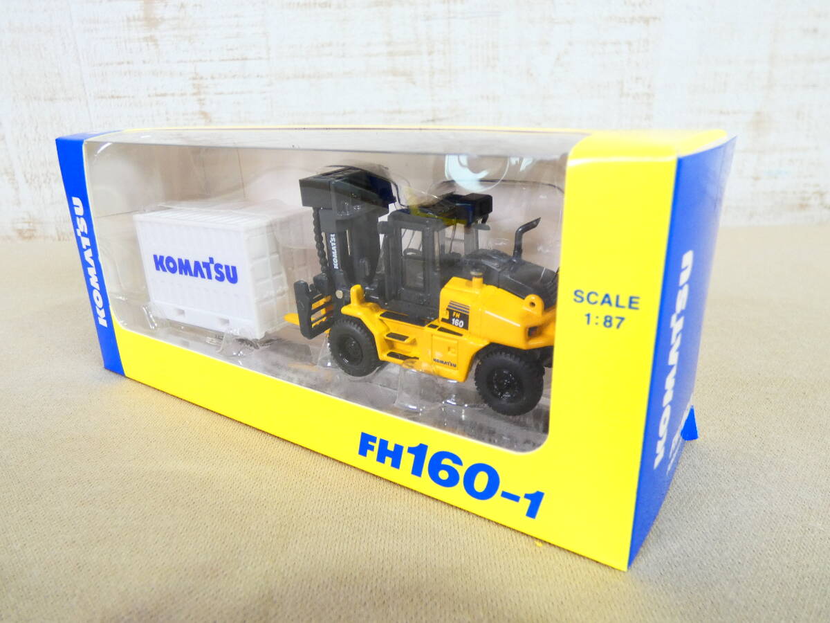 KOMATHU コマツ FH160-1 FORKLIFT フォークリフト 株主優待 ミニカー オリジナルミニチュア 非売品 ＠送料520円(4-2)の画像3