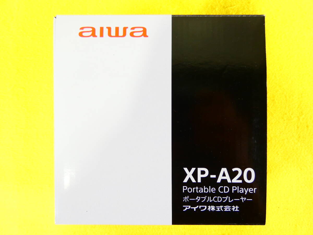 未使用品！ AIWA アイワ XP-A20 ポータブルCDプレイヤー 音響機器 オーディオ @送料520円 (10)の画像1