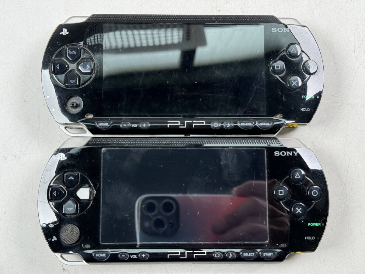 ♪【中古】PSP 本体 2台 まとめ PlayStation Portable プレイステーションポータブル 動作未確認 ＠60(4)の画像1