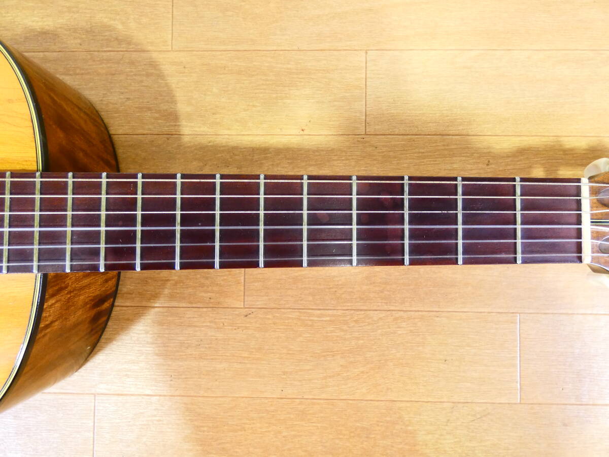 【S) ジャンク!YAIRI GUITAR クラシックギター No.600 62A★ヤイリ/ガットギター/ケース付き/Hand Made＠170（4）】の画像8