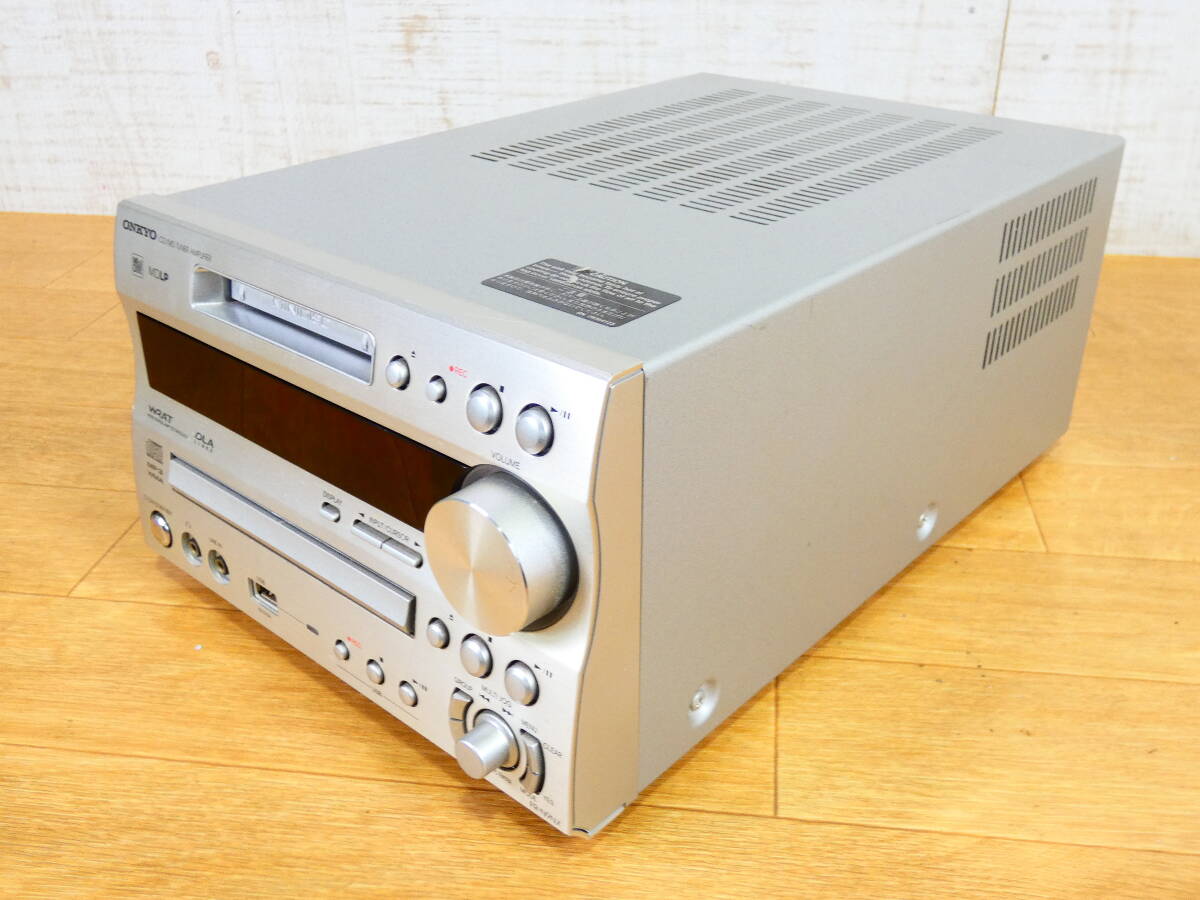 ONKYO Onkyo FR-N9NX CD/MD тюнер усилитель звуковая аппаратура * электризация OK Junk @80(4)