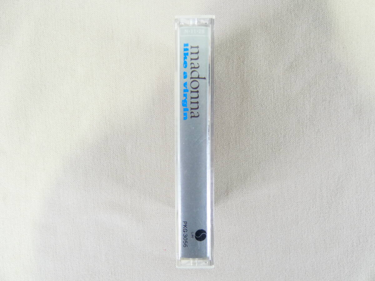 Madonna マドンナ 「 Like A Virgin 」 カセットテープ PKG 3056 @送料370円 (4)の画像2