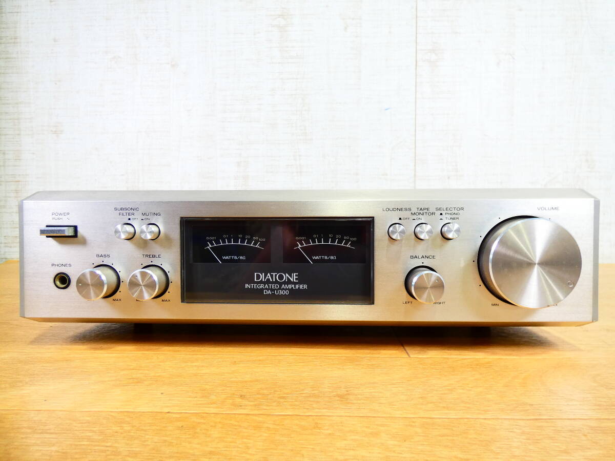 DIATONE Diatone DA-U300 pre-main amplifier sound equipment audio @100 (4)