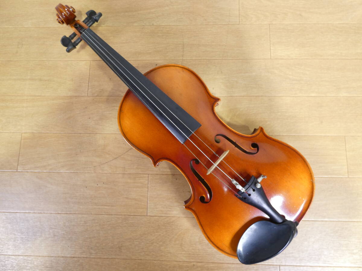 【USED!SUZUKI VIOLIN バイオリン No.330 Size:4/4★スズキ/弓：T.SUGITO/ケース付き/Anno1978 ※現状品＠120（4）】の画像2