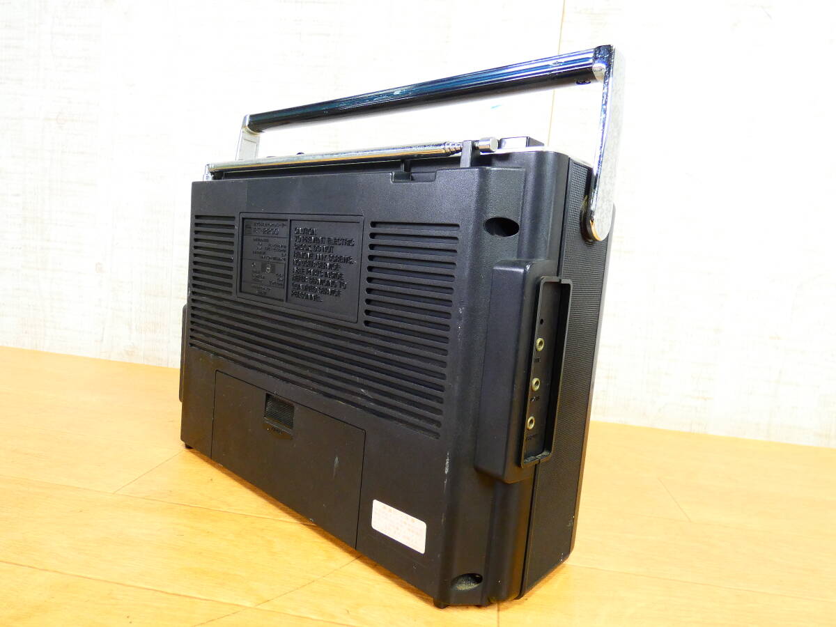 S) TOSHIBA 東芝 RT-2200 ラジオ カセットレコーダー ラジカセ オーディオ機器 ※通電OK ジャンク@80(4)の画像7