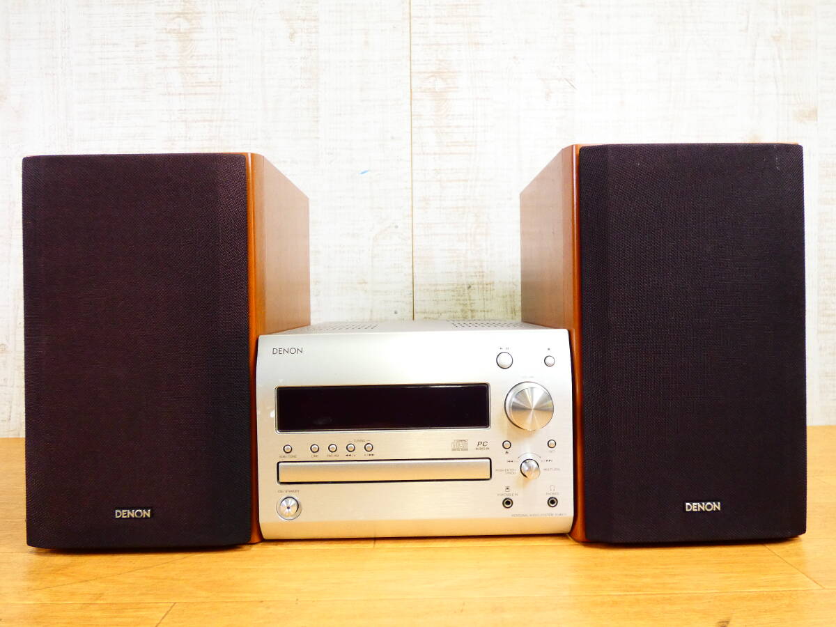 DENON Denon D-MX11 personal audio system player audio equipment * electrification OK Junk @120(4)