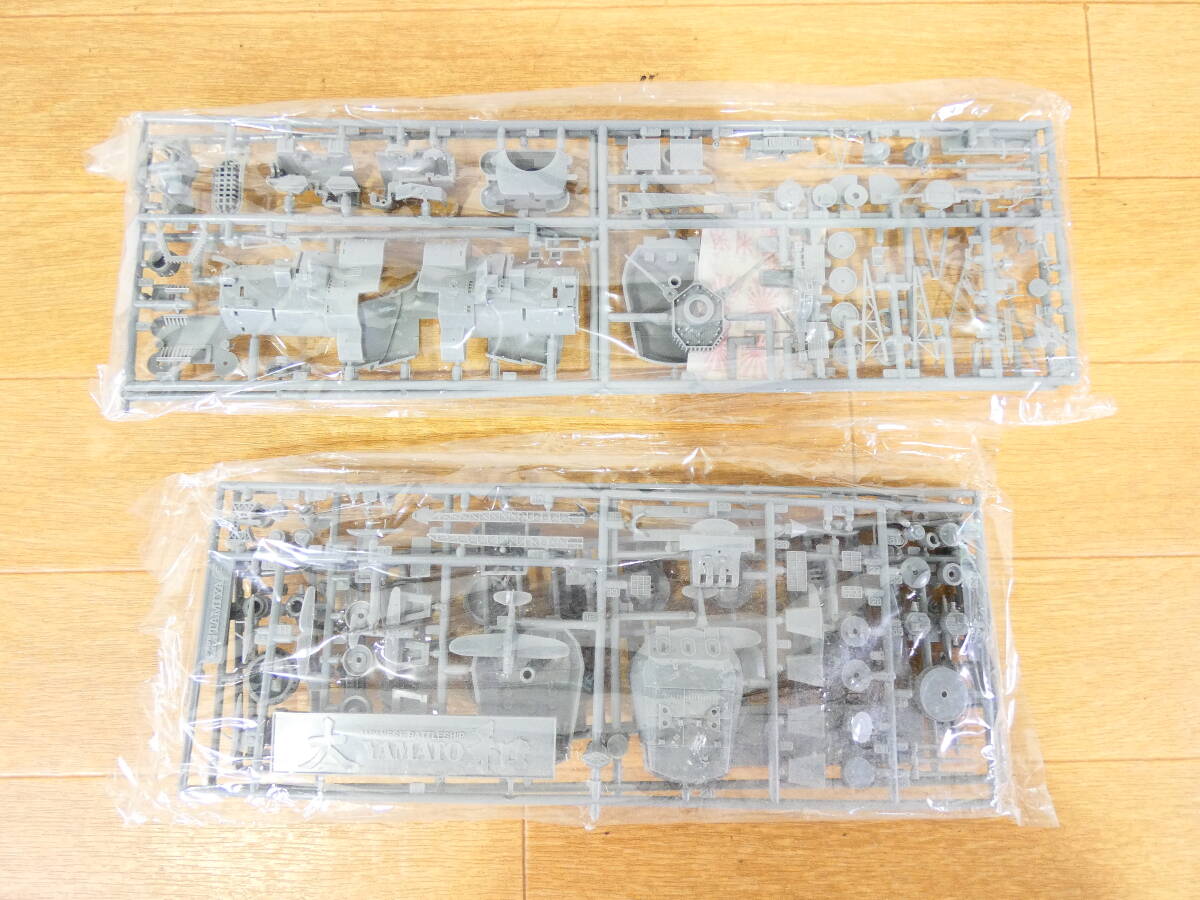 ◎未組立 タミヤ プラモデル 戦艦模型 日本戦艦 大和 1/350スケール 約751.5mm 箱付き 男たちの大和-YAMATO- 特別パッケージ版 ＠120(4)