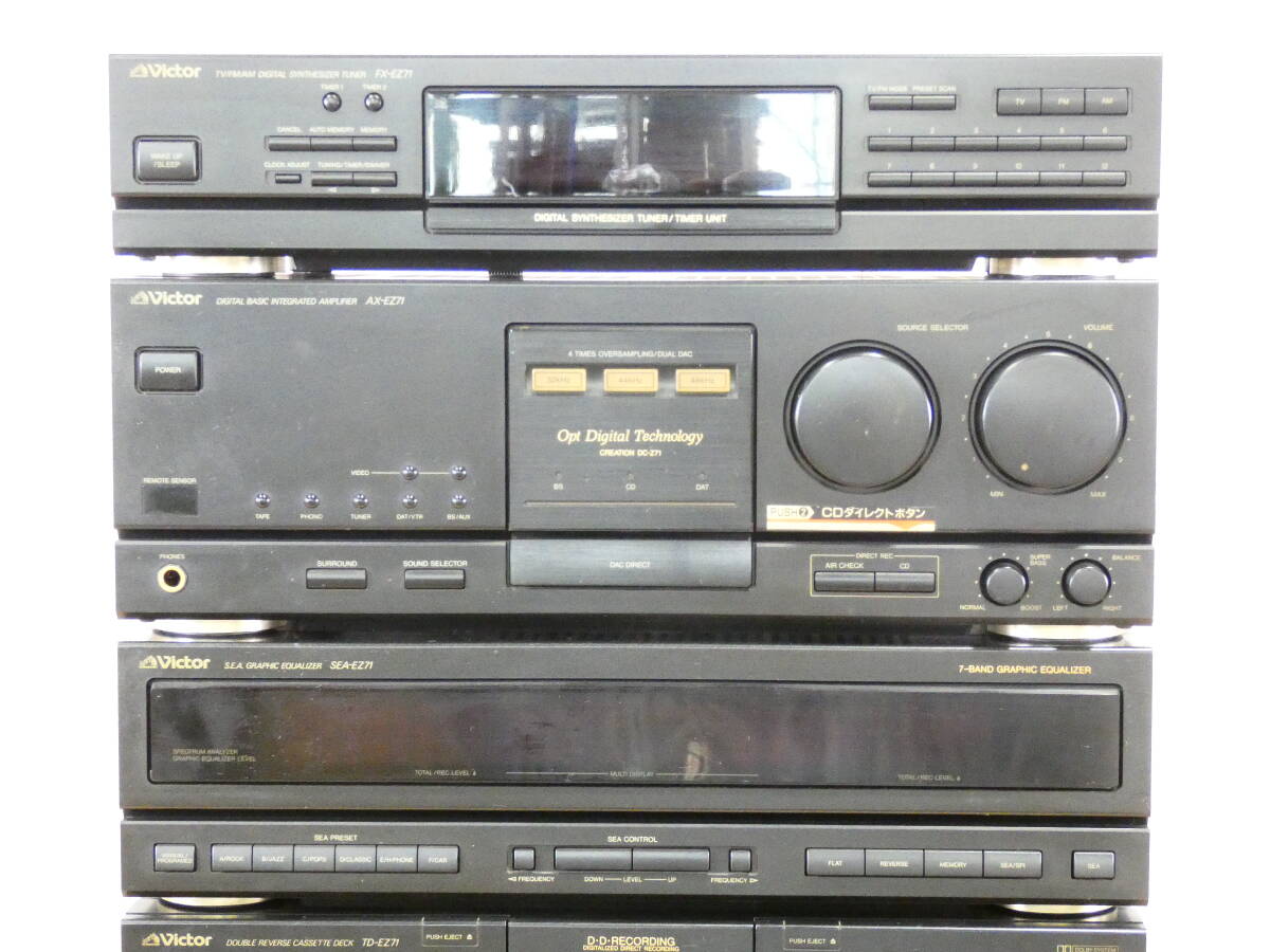 Victor system CD component stereo Creation DC-Z71 FX-EZ71/AX Victor system CD component stereo Creation DC-Z71 FX-EZ71/AX