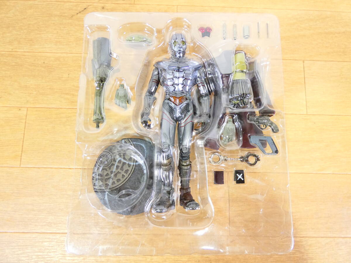 ◎未使用 バンダイ アクションフィギュア S.I.C. KIKAIDER00/キカイダーダブルオー Vol.10 ロボット刑事Ｋ 箱付き 1999年 ＠８０(4)