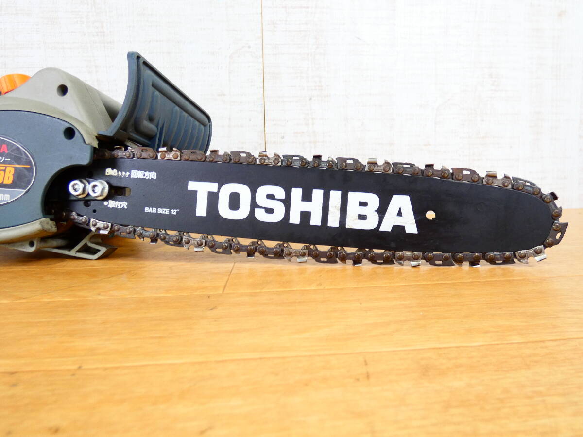TOSHIBA 東芝 電気チェーンソー HC-305B 電動工具 ＠120(3)の画像2