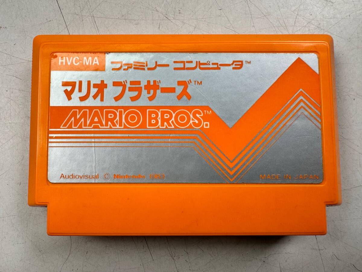 ♪【中古】Nintendo ファミリーコンピュータ 箱付き ソフト マリオブラザーズ 任天堂 ファミコン カセット 動作未確認 ＠送料370(4)_画像3