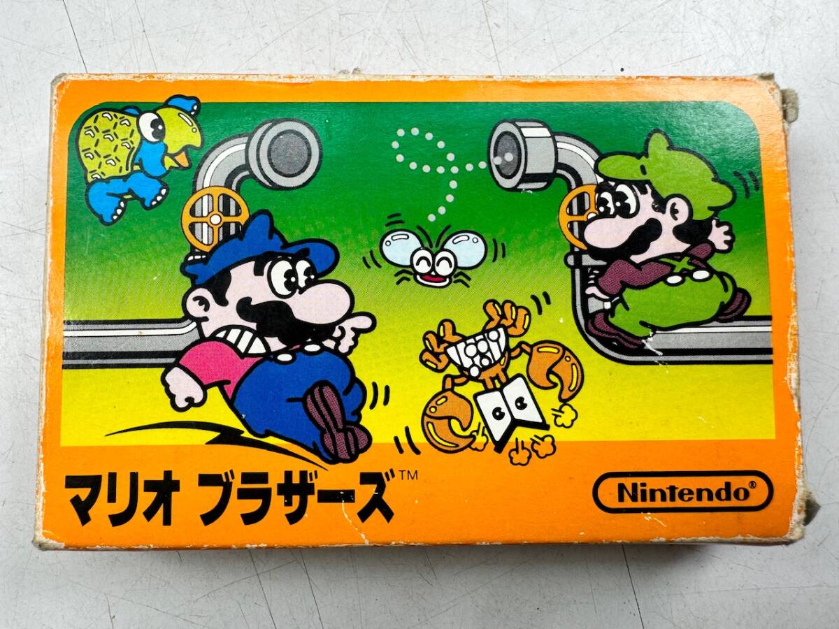 ♪【中古】Nintendo ファミリーコンピュータ 箱付き ソフト マリオブラザーズ 任天堂 ファミコン カセット 動作未確認 ＠送料370(4)_画像1