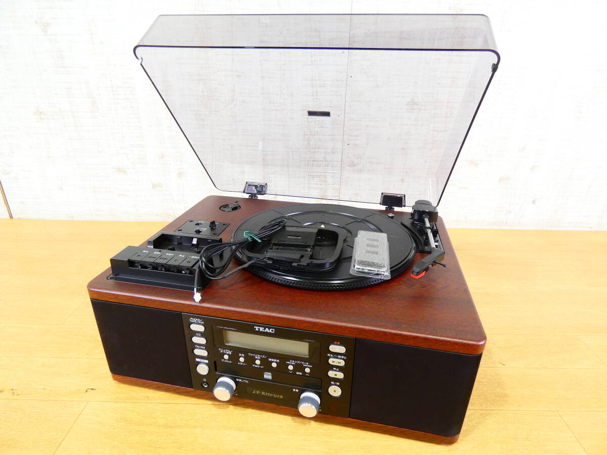 TEAC ティアック LP-R550USB マルチプレイヤー 未使用交換針付き！ 音響機器 オーディオ @120 (4)の画像1