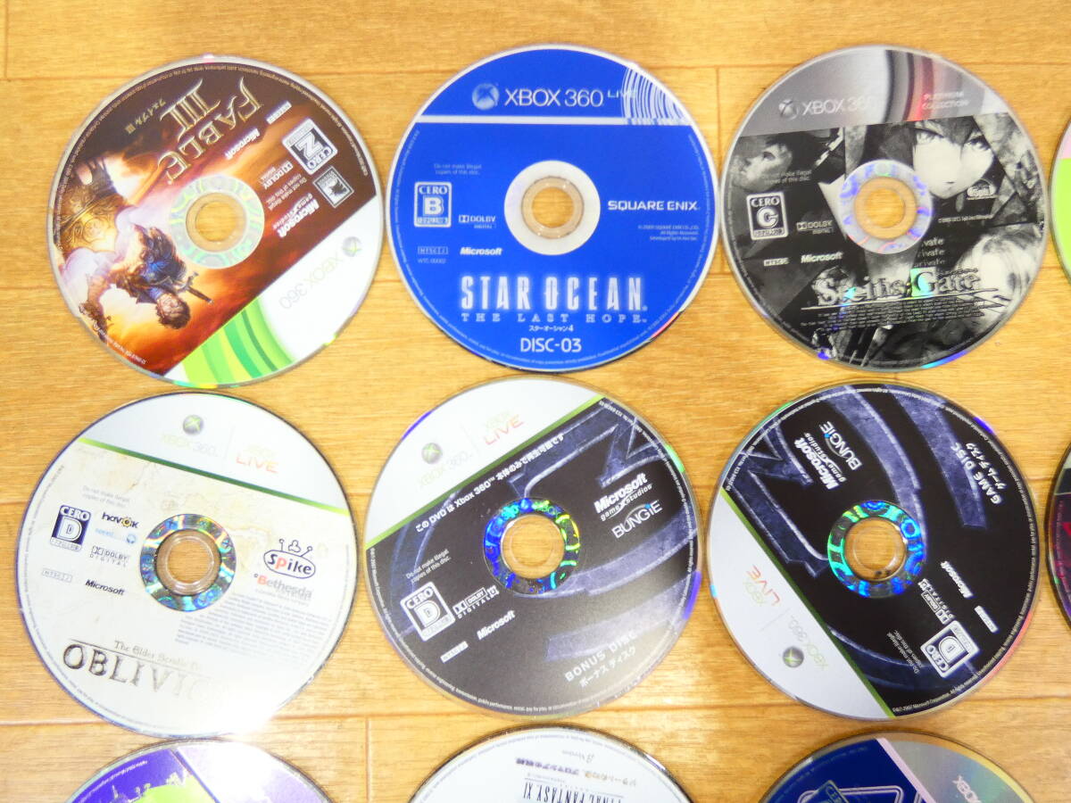 ◇Microsoft XBOX360 XBOX ソフト ディスクのみ 31枚 まとめ マイクロソフト エックスボックス 動作未確認 ジャンク @520円発送_画像2